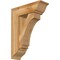 Ekena Millwork Imperial Traditional Rough Sawn Bracket w/ Offset Brace, Western Red Cedar, 8"W x 24"D x 32"H BKT0806X24X32IMP01RWR - alternate 1